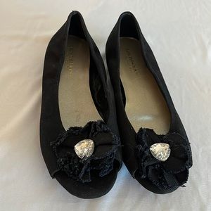 Town Shoes peep toe flats